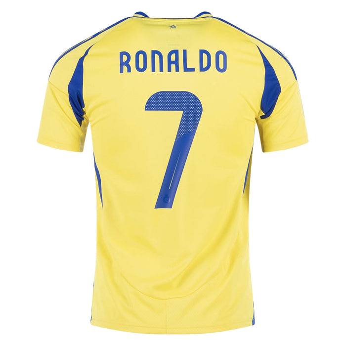 2024/25 ADIDAS Al Nassr FC Ronaldo Men's Replica Home Jersey - JP0459