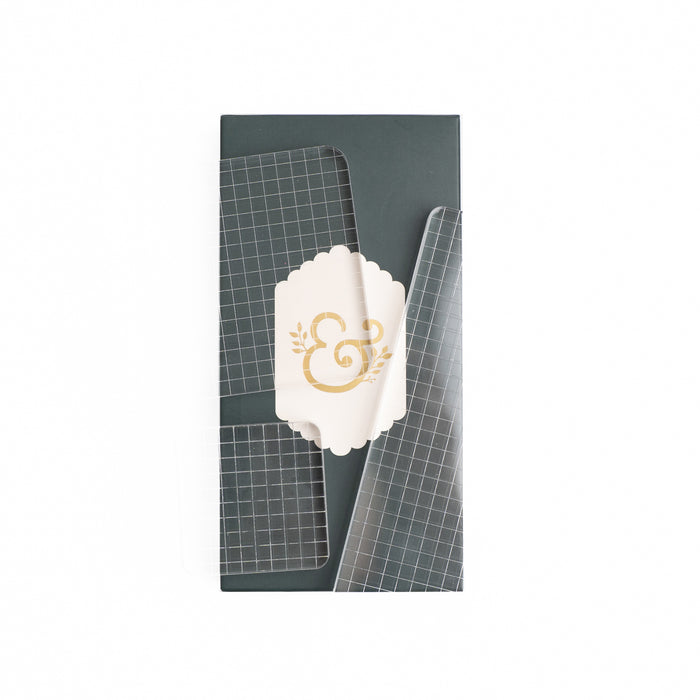 Acrylic Stamping Block Set of 3 - Archer and Olive