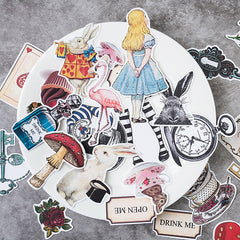 Alice Theme Stickers 71pcs