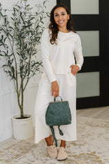 Bridget Backpack in Peacock – alternate view 3