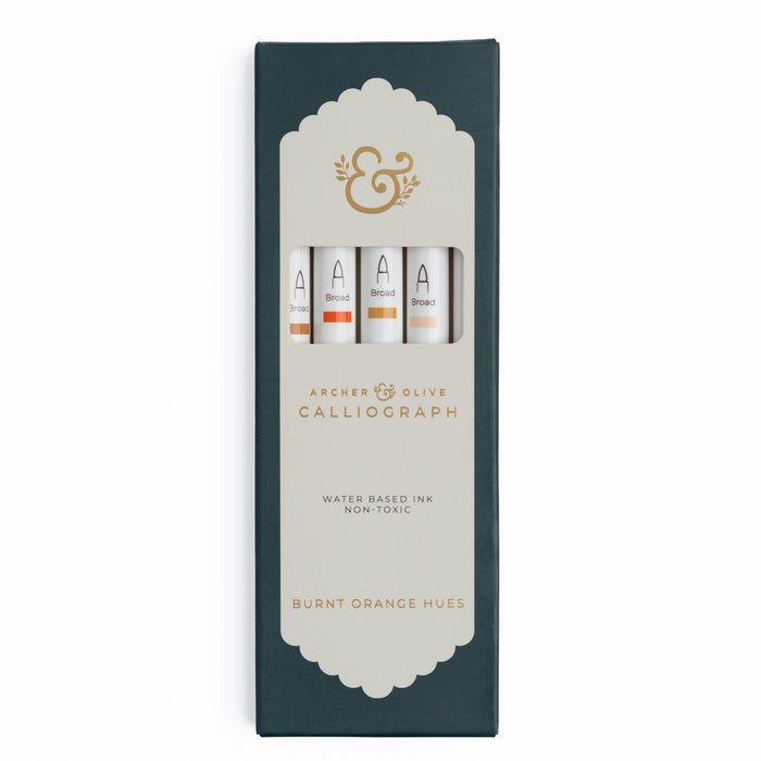Burnt Orange Hues Set - Archer and Olive