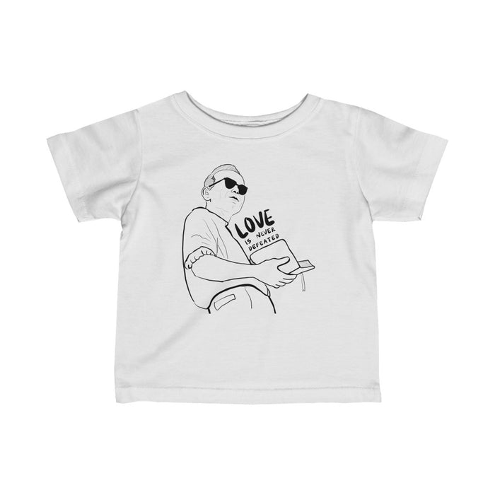 John Paul II - Love Is Never Defeated Toddler Shirt