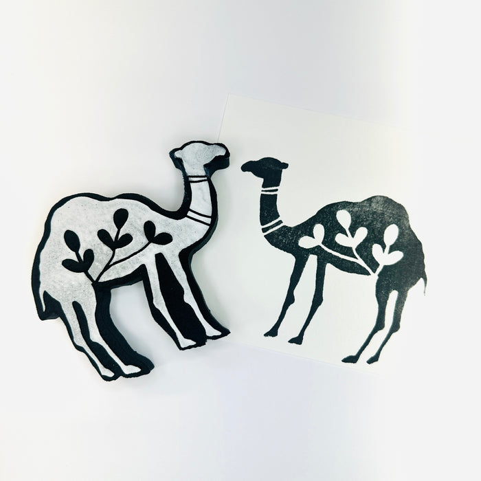 Megan Quinlan| Christmas Camel | Foam Stamp