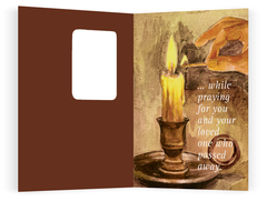 Memorial Candle Card
