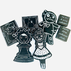 Pato | All of Pato's Holiday Bazaar Collection | Foam Stamps (Seven)