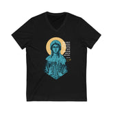 Saint Agnes of Rome Unisex V-Neck