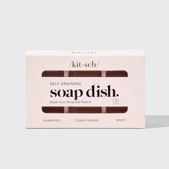 Self-draining Soap Dish - Terracotta – alternate view 3