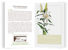 St. Francis Breadline: Easter Card