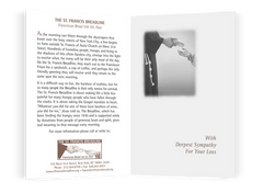 St. Francis Breadline:<br> Deceased Card