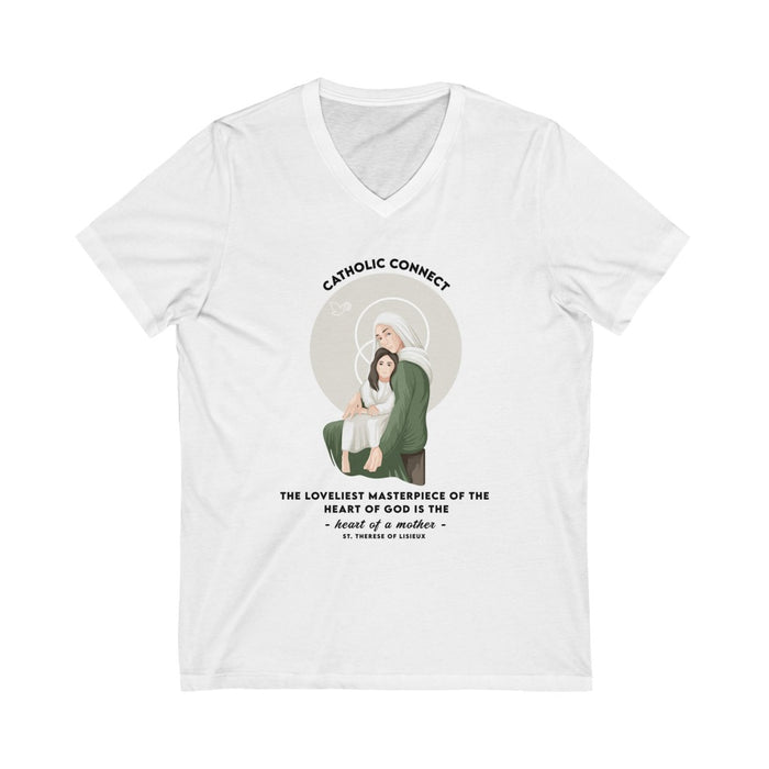 St. Therese of Lisieux Unisex V-Neck