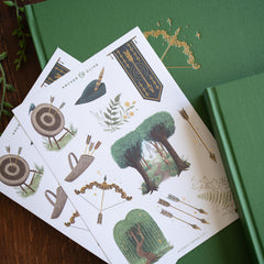 Stickers: The Archer - Archer and Olive