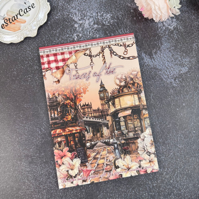 Vintage Rust Sticker Book