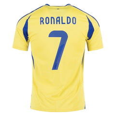 2024/25 ADIDAS Al Nassr FC Ronaldo Men's Replica Home Jersey - JP0459