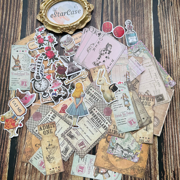 Alice Theme Stickers 71pcs