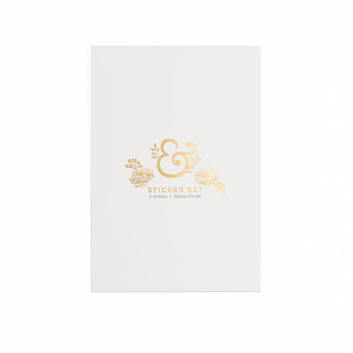 Chrysanthemum Sticker Set - Archer and Olive