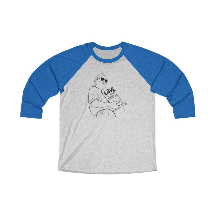 John Paul II - Love Is Never Defeated Unisex Baseball Shirt