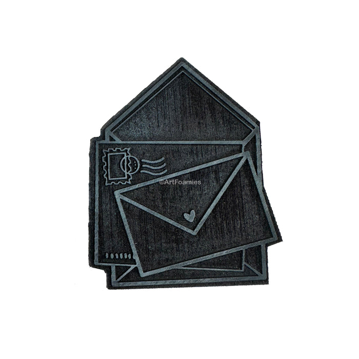 Kae Pea | Letter Stack | Foam Stamp