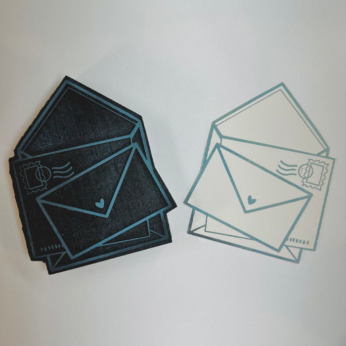 Kae Pea | Letter Stack | Foam Stamp