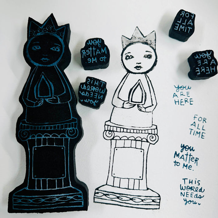Kae Pea | Moonspiration | Foam Stamps - Set of 5