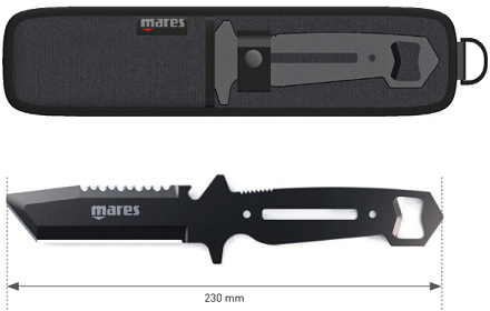 Mares Maximus Dive Knife