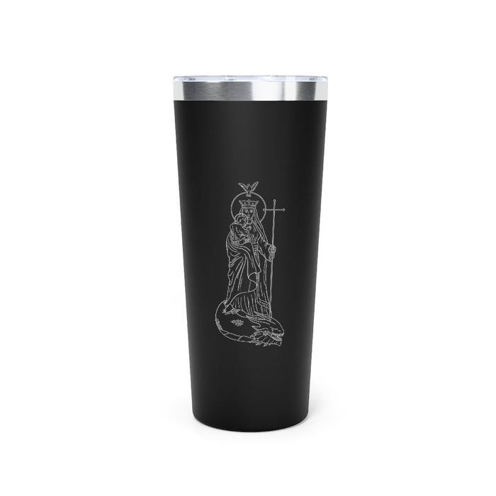 Our Blessed Mother Copper Vacuum Insulated Tumbler