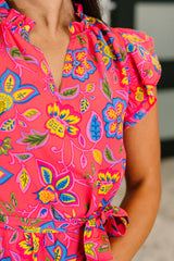 Polished and Pretty Waist Tie Tea Dress – alternate view 2