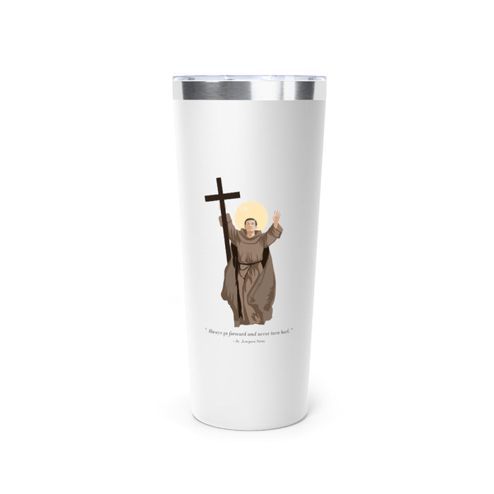 Saint Junipero Serra Copper Vacuum Insulated Tumbler
