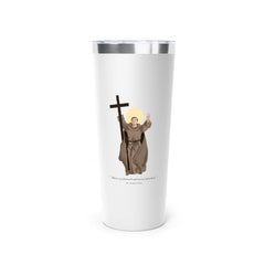 Saint Junipero Serra Copper Vacuum Insulated Tumbler