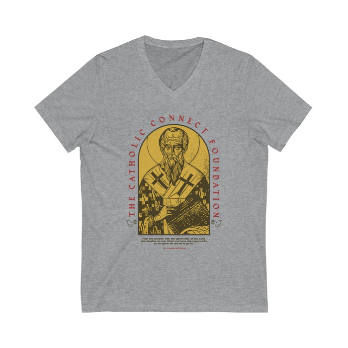 Saint Polycarp of Smyrna Unisex V-Neck