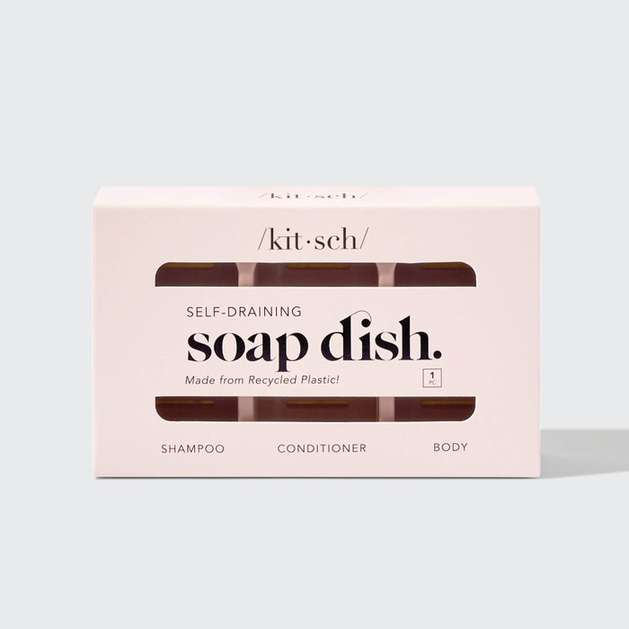 Self-draining Soap Dish - Terracotta – alternate view 3