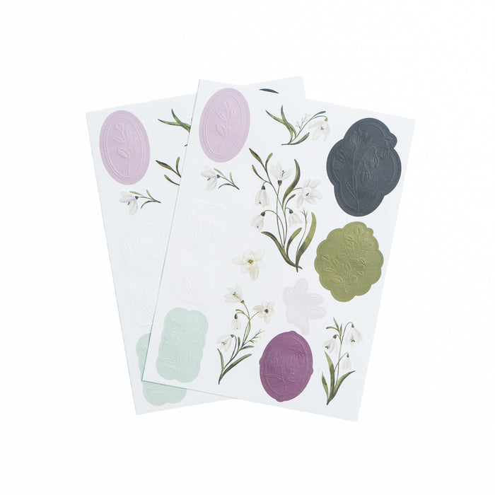 Snowdrops Sticker Set - Archer and Olive
