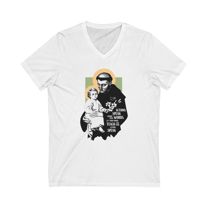 St. Anthony of Padua Unisex V-Neck
