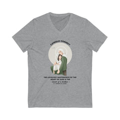 St. Therese of Lisieux Unisex V-Neck