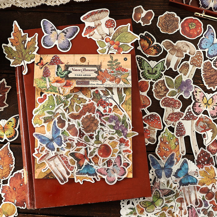 Time Makes Poetry Stickers Pack 200pcs
