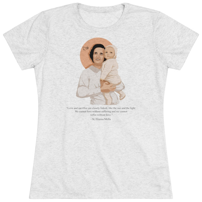 Women's St. Gianna Beretta Molla Premium T-Shirt