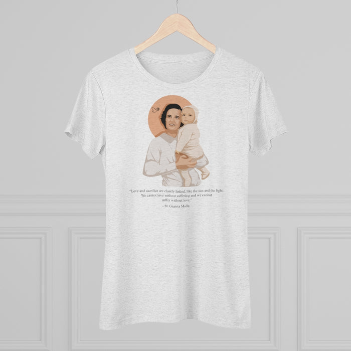Women's St. Gianna Beretta Molla Premium T-Shirt