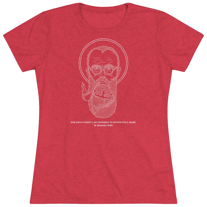 S / Tri-Blend Vintage Red