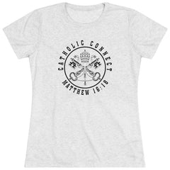 Women's Vatican Premium Tee - CatholicConnect.shop