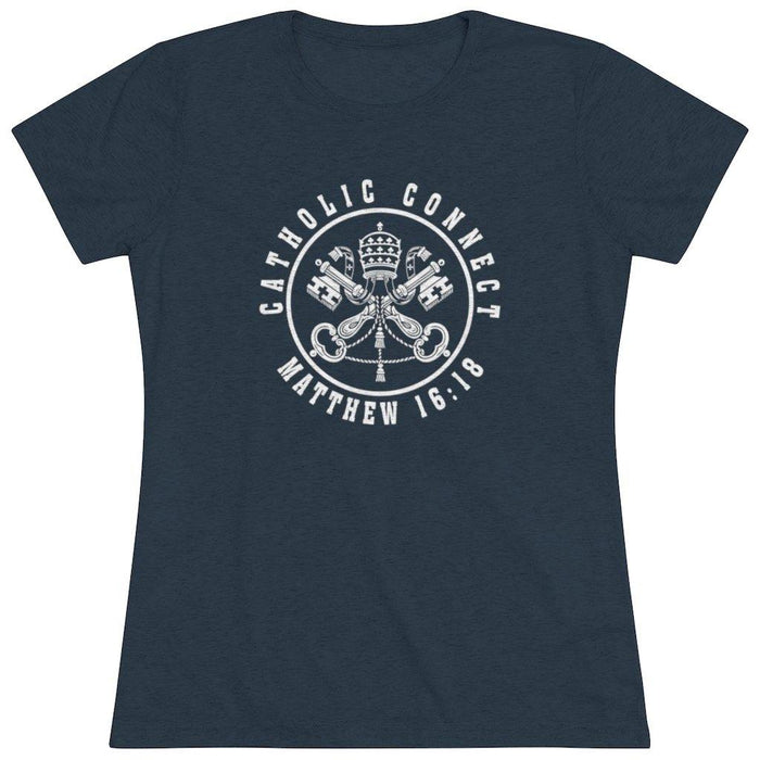 S / Tri-Blend Vintage Navy